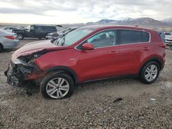 Salvage cars for sale at Magna, UT auction: 2017 KIA Sportage LX