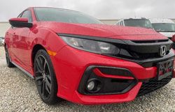 Honda salvage cars for sale: 2020 Honda Civic Sport