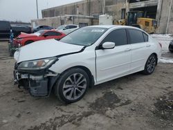 Salvage cars for sale at Fredericksburg, VA auction: 2014 Honda Accord Sport