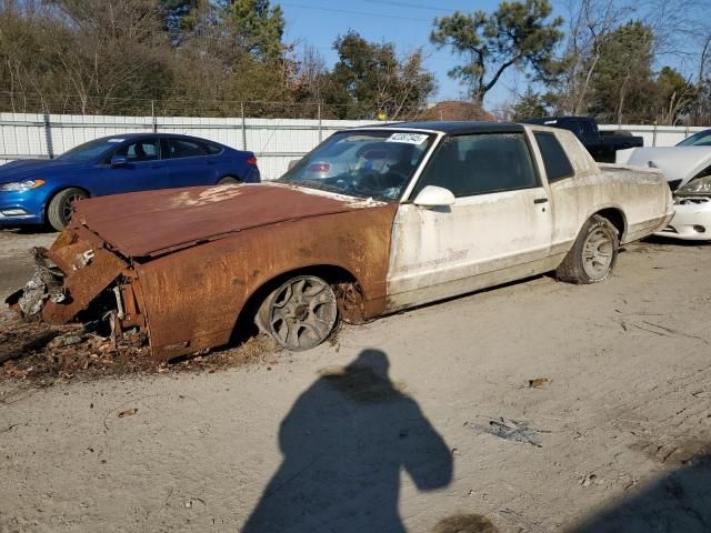 1986 Chevrolet Monte Carlo