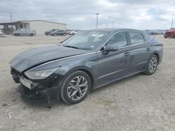 Salvage cars for sale at Temple, TX auction: 2021 Hyundai Sonata SEL