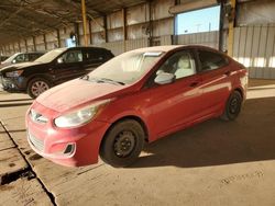 Hyundai Accent gls Vehiculos salvage en venta: 2012 Hyundai Accent GLS