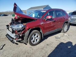 Salvage cars for sale at Assonet, MA auction: 2020 Toyota Rav4 XLE