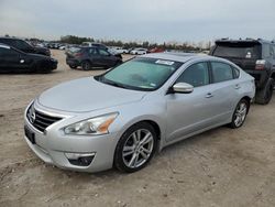 Salvage cars for sale at Houston, TX auction: 2015 Nissan Altima 3.5S