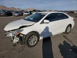 Salvage cars for sale at North Las Vegas, NV auction: 2016 Toyota Camry LE