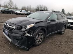 Subaru salvage cars for sale: 2020 Subaru Outback Limited