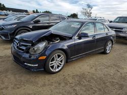 Salvage cars for sale at auction: 2014 Mercedes-Benz C 250