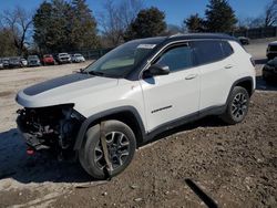 Jeep salvage cars for sale: 2021 Jeep Compass Trailhawk