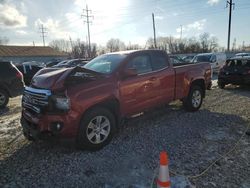 Salvage cars for sale from Copart Columbus, OH: 2015 GMC Canyon SLE