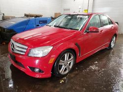 Salvage cars for sale at New Britain, CT auction: 2010 Mercedes-Benz C 300 4matic