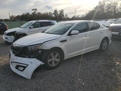 Salvage cars for sale at Riverview, FL auction: 2014 KIA Optima LX