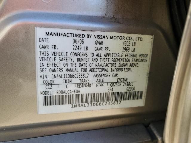 2006 Nissan Altima S