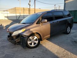 Salvage cars for sale from Copart Cleveland: 2011 Toyota Sienna LE