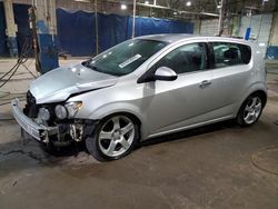 Chevrolet Sonic ltz salvage cars for sale: 2014 Chevrolet Sonic LTZ