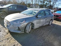 Salvage cars for sale at North Billerica, MA auction: 2018 Hyundai Sonata Hybrid