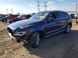 Salvage cars for sale from Copart Elgin, IL: 2013 Audi Q5 Premium Plus