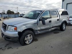 Salvage cars for sale at Nampa, ID auction: 2005 Ford F150 Supercrew