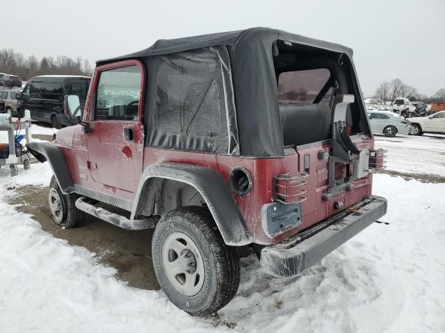 1999 Jeep Wrangler / TJ SE