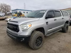 Salvage trucks for sale at Albuquerque, NM auction: 2016 Toyota Tundra Crewmax SR5