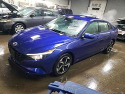 Salvage cars for sale at Elgin, IL auction: 2023 Hyundai Elantra SEL