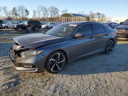 Salvage trucks for sale at Spartanburg, SC auction: 2018 Honda Accord Sport