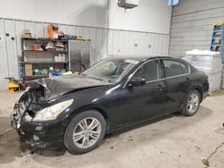 Salvage cars for sale at Des Moines, IA auction: 2013 Infiniti G37