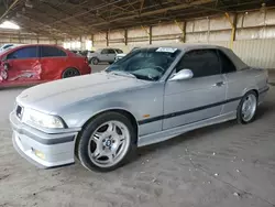 BMW salvage cars for sale: 1999 BMW M3 Automatic