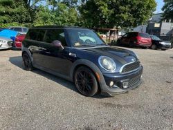 Salvage cars for sale at North Billerica, MA auction: 2011 Mini Cooper S Clubman