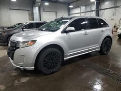 Salvage cars for sale at Ham Lake, MN auction: 2012 Ford Edge Sport