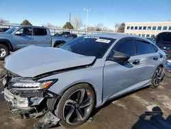 2022 Honda Accord Sport en venta en Littleton, CO