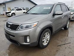 Salvage cars for sale at Pekin, IL auction: 2014 KIA Sorento LX