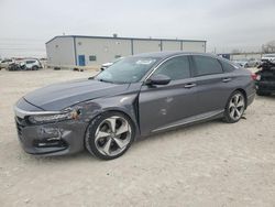 Vehiculos salvage en venta de Copart Haslet, TX: 2018 Honda Accord Touring