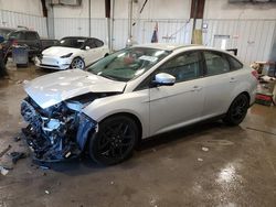 Salvage cars for sale at Franklin, WI auction: 2016 Ford Focus SE