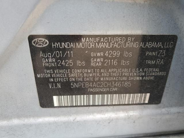 2012 Hyundai Sonata GLS