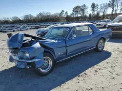 Salvage cars for sale at Byron, GA auction: 1966 Ford Mustang