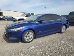 2015 Ford Fusion SE Hybrid en venta en Temple, TX