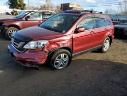 Salvage cars for sale at New Britain, CT auction: 2011 Honda CR-V EXL