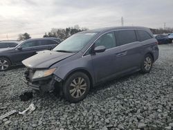 Salvage cars for sale at Mebane, NC auction: 2014 Honda Odyssey EXL