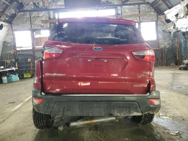 2021 Ford Ecosport SE