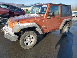 Salvage cars for sale from Copart Grantville, PA: 2010 Jeep Wrangler Sport