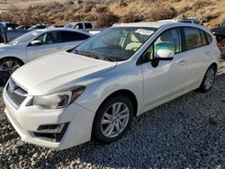 Vehiculos salvage en venta de Copart Cleveland: 2015 Subaru Impreza Premium