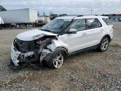 Salvage cars for sale at Tifton, GA auction: 2013 Ford Explorer Limited