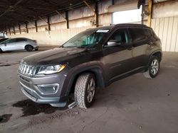 Jeep salvage cars for sale: 2018 Jeep Compass Latitude