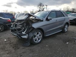 2015 Mercedes-Benz ML 350 4matic en venta en Baltimore, MD