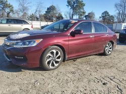 Honda Accord ex salvage cars for sale: 2017 Honda Accord EX