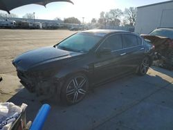 Salvage cars for sale at auction: 2017 Honda Accord Sport