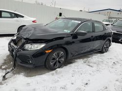 Salvage cars for sale at Albany, NY auction: 2018 Honda Civic EX