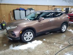 Salvage cars for sale at Kincheloe, MI auction: 2019 Chevrolet Blazer 2LT