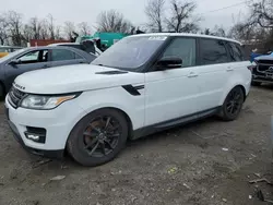 2016 Land Rover Range Rover Sport SE en venta en Baltimore, MD