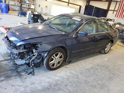 Salvage cars for sale at Byron, GA auction: 2007 Honda Accord EX